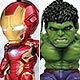 Kids Nations Series 006 Avengers： Age of Ultron イヤホンジャック アクセサリー 5個入りBOX