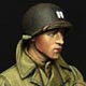 1/35 WWII 米 歩兵将校(マッキーノコート)