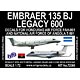 1/72 エンブラエル 135BJ レガシー600 (ホンジュラス、アンゴラ空軍) プラモデル