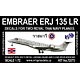 1/72 エンブラエル ERJ 135LR (タイ王国海軍) プラモデル