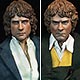 ロード・オブ・ザ・リング 1/6 コレクティブル アクションフィギュア メリー ＆ ピピン セット
