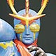 SUPER HERO SOFT VINYL MODEL KIT COLLECTION イナズマン 1/8 未塗装組立キット