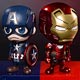 【コスベイビー】『シビル・ウォー』[サイズS] キャプテン・アメリカ＆アイアンマン・マーク46(2体セット)