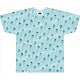 おそ松さん シェー柄Tシャツ ブルー M