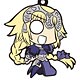 Fate/Grand Order ぐだぐだラバーストラップ其の伍／オルレアンの乙女