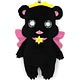 ユリ熊嵐 クマ銀子ぬいぐるみパスケース