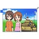 ガールズ＆パンツァー 劇場版 西住みほ＆まほ 幼少期ver. 撥水ポーチ