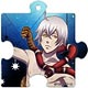 『黒執事 Book of Circus』パズル型クリアチャーム スネーク
