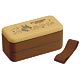 となりのトトロ〈ウッド風シリーズ〉 SLBW6W シンプルランチボックス レディース ウッド風