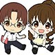 WORKING！！！ ぺたん娘トレーディングラバーストラップ 10個入りBOX