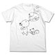 ぼのぼの ぼのぼの妄想Tシャツ/ホワイト-L