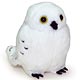 Earth Wind ぬいぐるみクリップ シロフクロウ