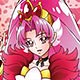 Go！プリンセスプリキュア 全員デカストラップ キュアスカーレット