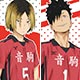 ハイキュー！！セカンドシーズン ブックエンドマーク第2弾 セットB(黒尾・孤爪)