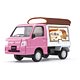 1/36 スバルサンバー軽トラック パン屋