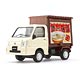 1/36 スバルサンバー軽トラック ラーメン屋