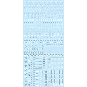 1/100 ホワイト＆グレー RB02コーションデカール(1枚入)