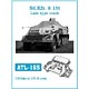1/35スケール 金属製可動履帯シリーズ WWII 独 Sd.Kfz.8 12トンハーフトラック 後期型