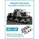 1/35スケール 金属製可動履帯シリーズ WWII英 グラント /リー / ラム WE210