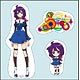 コウブツヤ コンクリート・レボルティオ～超人幻想～ デコレーションステッカー 02.星野輝子