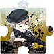 『亜人』 パズル型クリアチャーム 佐藤