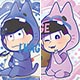 えふぉるめ おそ松さん パジャキャラアクリルボールチェーン 6個入りBOX