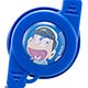 おそ松さん マイクロUSB 巻き取りケーブル 【ブルー(カラ松)】