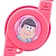 おそ松さん マイクロUSB 巻き取りケーブル 【ピンク(トド松)】
