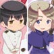 ヘタリア The World Twinkle ぽち袋(中)「日本＆フランス」 もぐもぐVer.