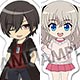 ぴくりる！ Charlotte アクリルキーホルダーセット 乙坂有宇＆友利奈緒