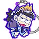 おそ松さん 一松つままれキーホルダー ドテラねこVer.