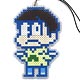おそ松さん チョロ松アイロンビーズ風ストラップ