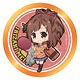 ハイスクール・フリート キラキラフレーム付きBIG缶バッジ 西崎芽依