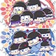 【特典】えふぉるめ おそ松さん ふとんむしむぎゅっと！アクリルボールチェーン 6個入りBOX