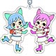 おじゃる丸 アクリルキーホルダー (D)カフェ オコニコ