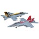 1/72 F/A-18E/F スーパーホーネット“USS ロナルド レーガン CVW-5 CAG スペシャルパック Part 1”(2機セット) プラモデル