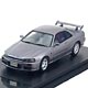 1/43 NISSAN SKYLINE 25GT TURBO (1998) アスリートシルバー