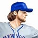 MLB 2016/ ニューヨーク・メッツ ジェイコブ・デグロム 6インチ フィギュア