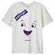 ゴーストバスターズ STAY PUFTマシュマロマン フェイスアップ(スマイル) T-シャツ size-S