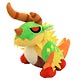 モンスターハンタークロス モンスターぬいぐるみ 金雷公ジンオウガ