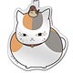 夏目友人帳 ダイカットリフレクター ニャンコ先生 (すずめ)