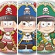 ぷりっしゅ おそ松さん 缶バッジセット 海賊松ver. A
