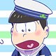 おそ松さん 描き下ろし マリンセーラー松 ミニタペストリー チョロ松