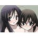 School Days カードゲーム風アクリルキーホルダー 桂言葉＆西園寺世界