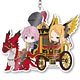 Re：ゼロから始める異世界生活 きゃらいど アクリルキーホルダー プリシラ陣営