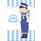 おそ松さん 描き下ろし マリンセーラークリアファイル 一松