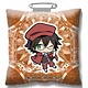 アニメ 文豪ストレイドッグス クッションバッジ 江戸川乱歩 SD ver.