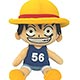 ワンピース Miniぬいぐるみ ルフィ(幼少期)