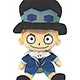 ワンピース Miniぬいぐるみ サボ(幼少期)