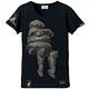 ダークソウル × TORCH TORCH/ 悩めるカタリナ騎士のTシャツ： ブラック レディース フリーサイズ
